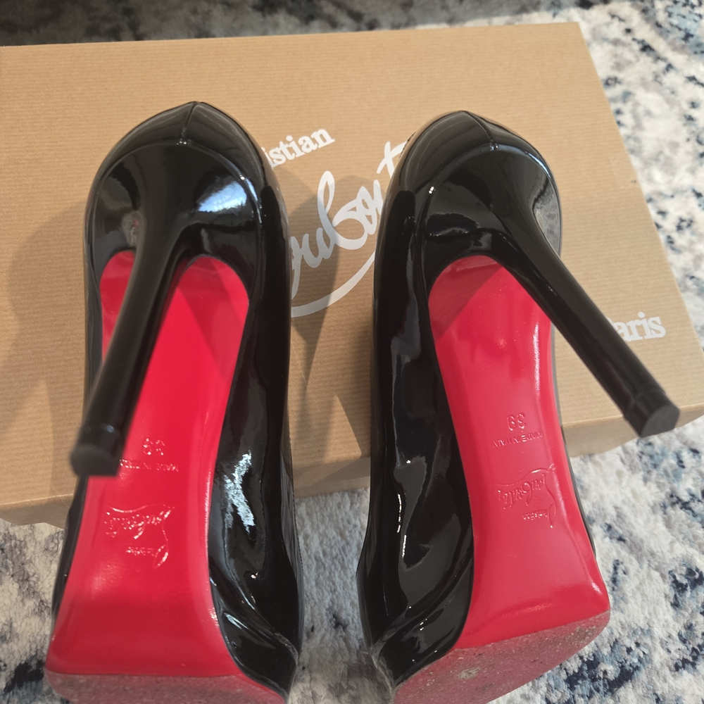 Christian Louboutin Black Stiletto Heels